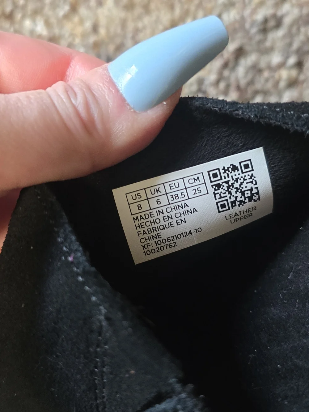 TOMS Black Suede Platform Espadrille Mule